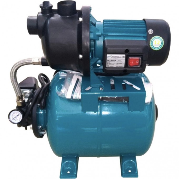 Насосная станция LEO EKJ-602PA5 + сухой ход L8613 Насосная станция LEO EKJ-602PA5 + сухой ход L8613